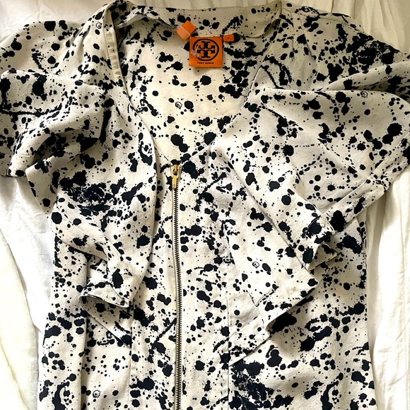 Tory Burch Zip-Up Blouse - Picture 1 of 5